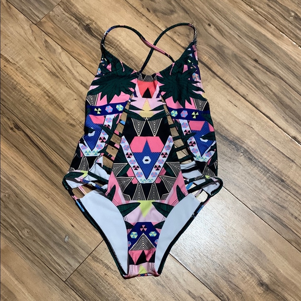 Colorful Geometric Women’s Swimsuit